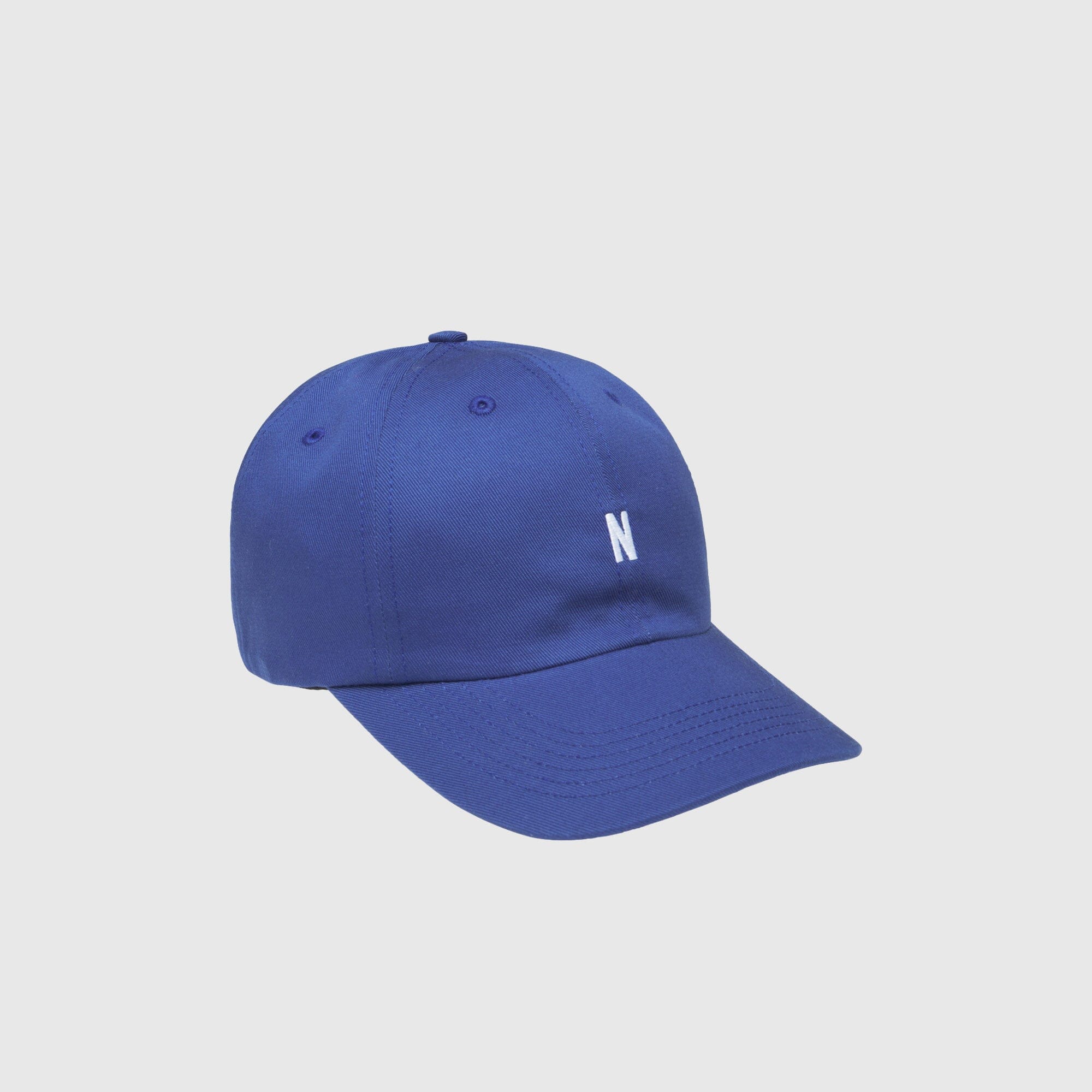 Norse Projects Twill Sports Cap - Workwear Blue Scarf Norse Projects 