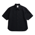 Norse Projects Ulriken Oversized Cotton Linen Twill SS Shirt - Dark Navy Shirt Norse Projects 