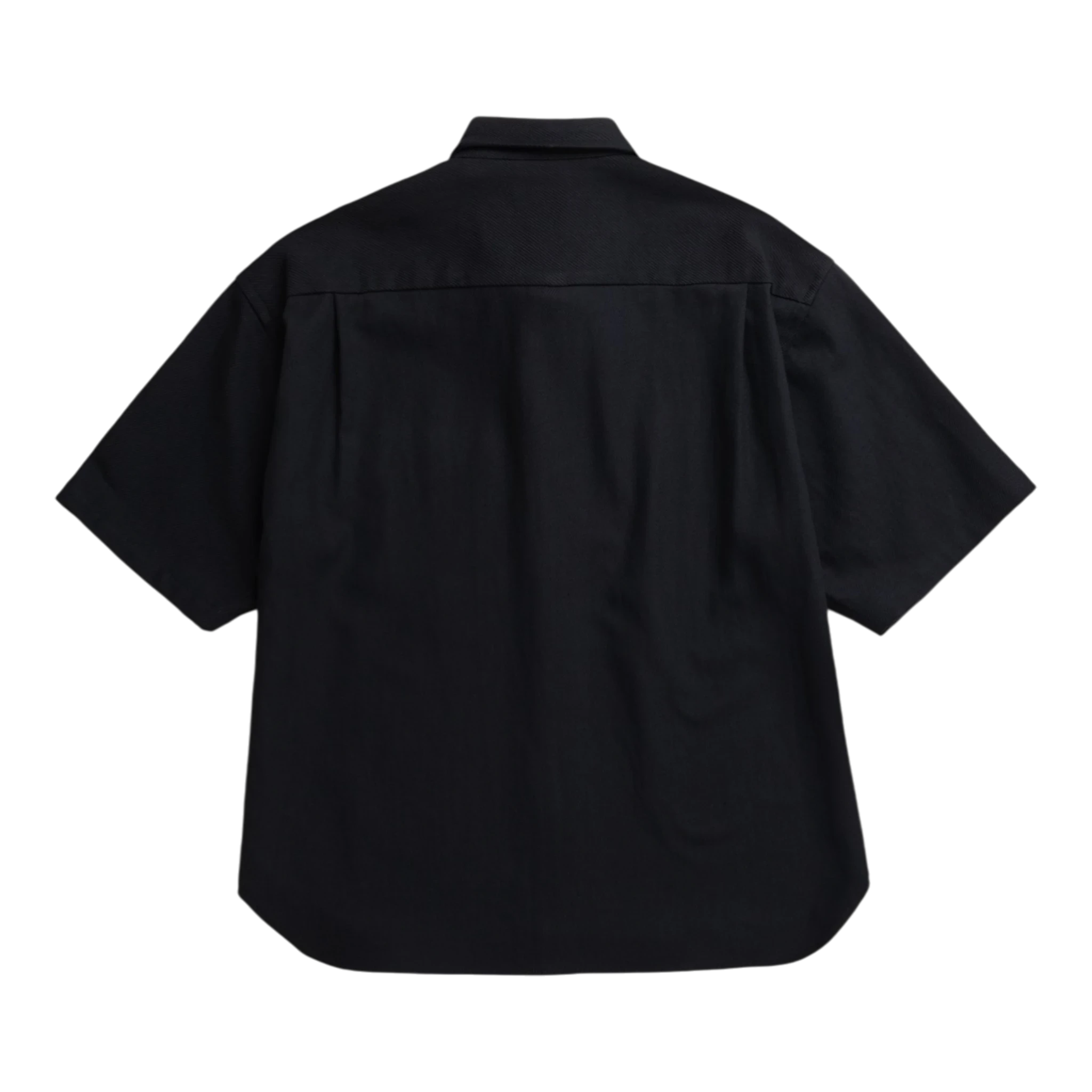 Norse Projects Ulriken Oversized Cotton Linen Twill SS Shirt - Dark Navy Shirt Norse Projects 