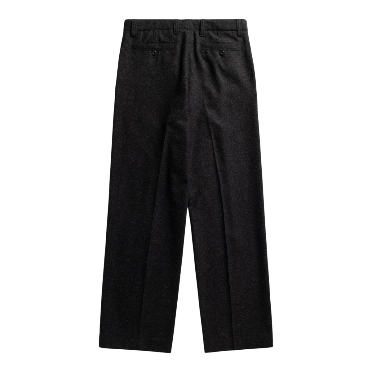 Norse Projects - Vivestad Wool Wide Chino - Charcoal Grey Bukse Norse Projects 