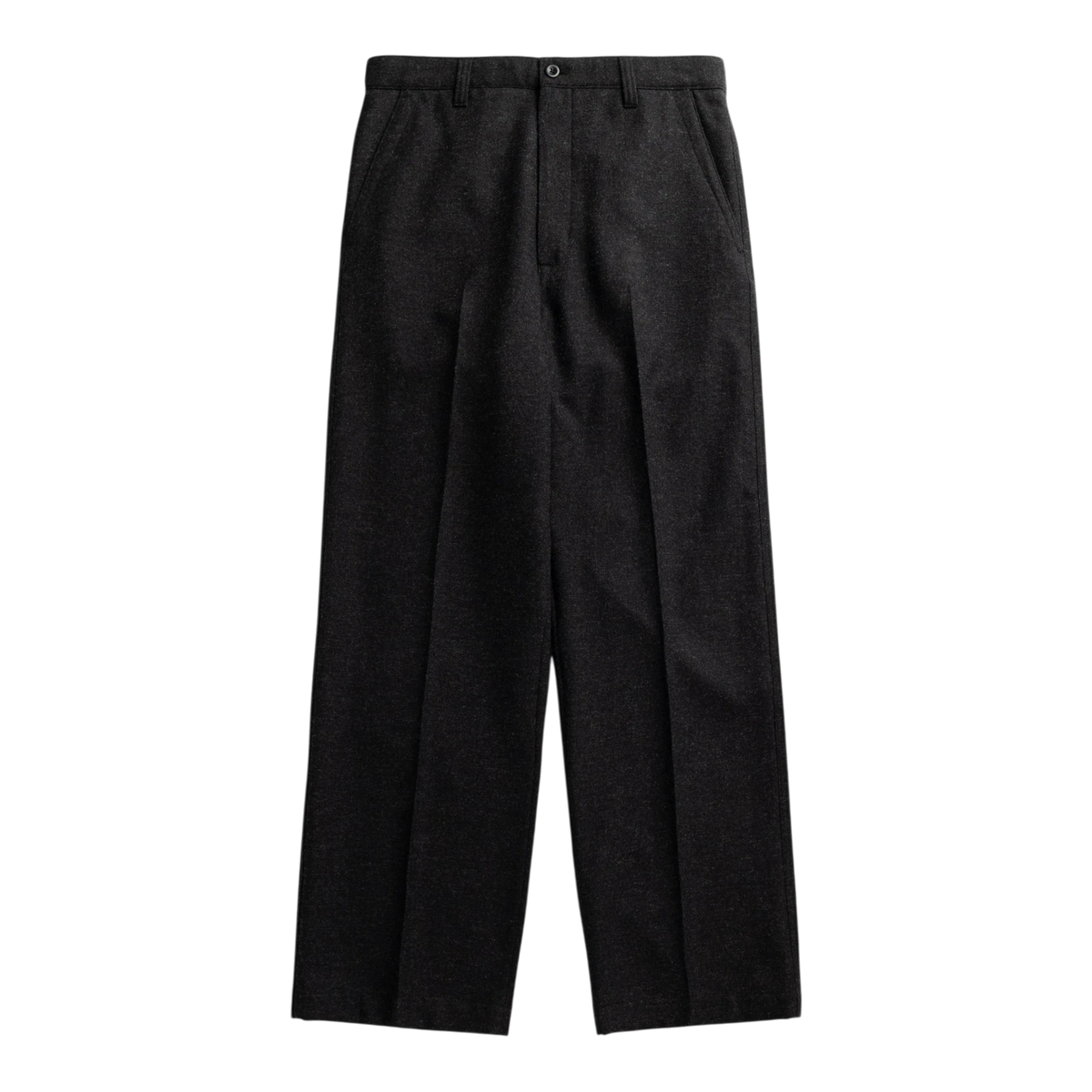 Norse Projects - Vivestad Wool Wide Chino - Charcoal Grey Bukse Norse Projects 