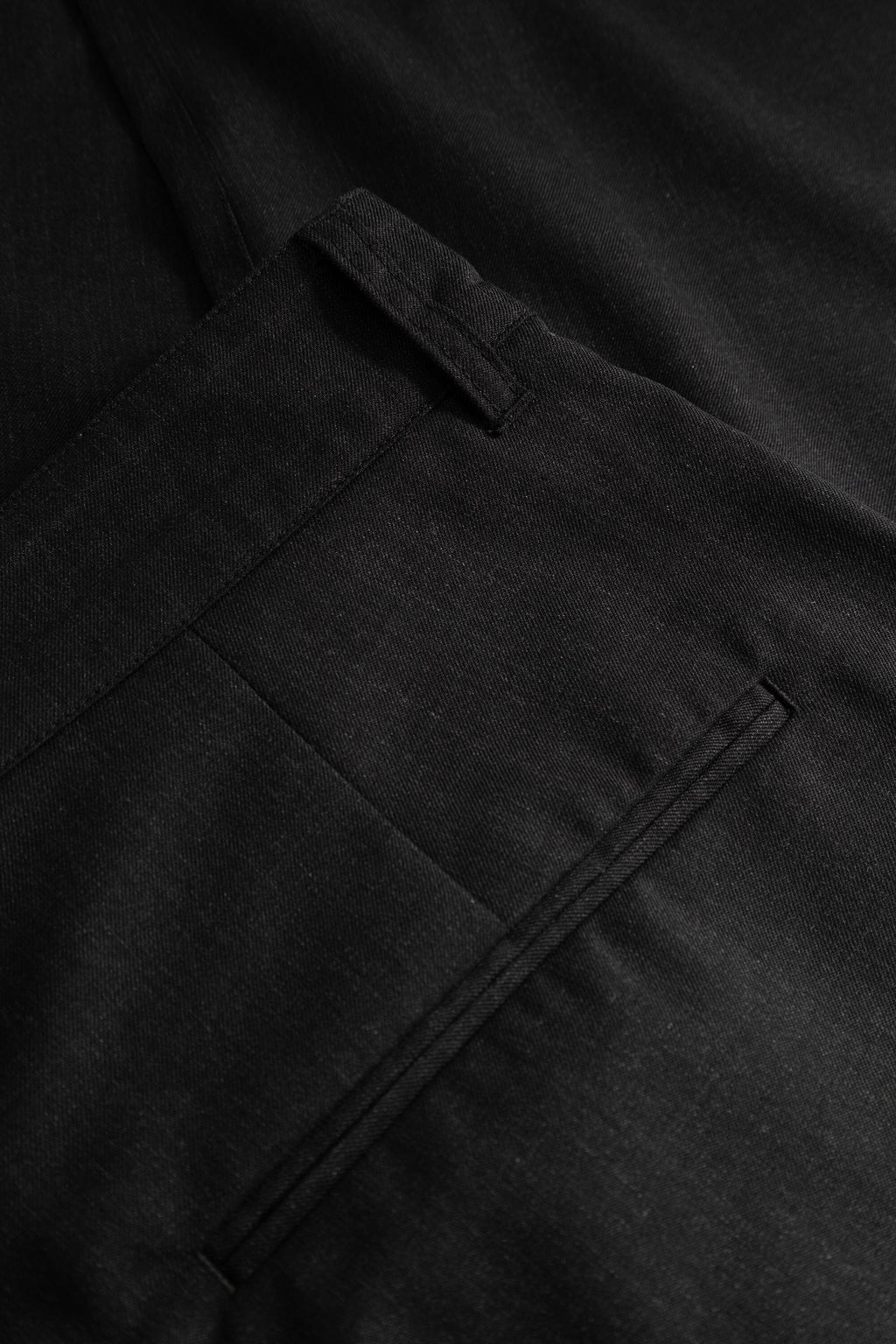 Norse Projects - Volda Easy Worsted Wool Pleated Trouser - Charcoal Grey Bukse Norse Projects 