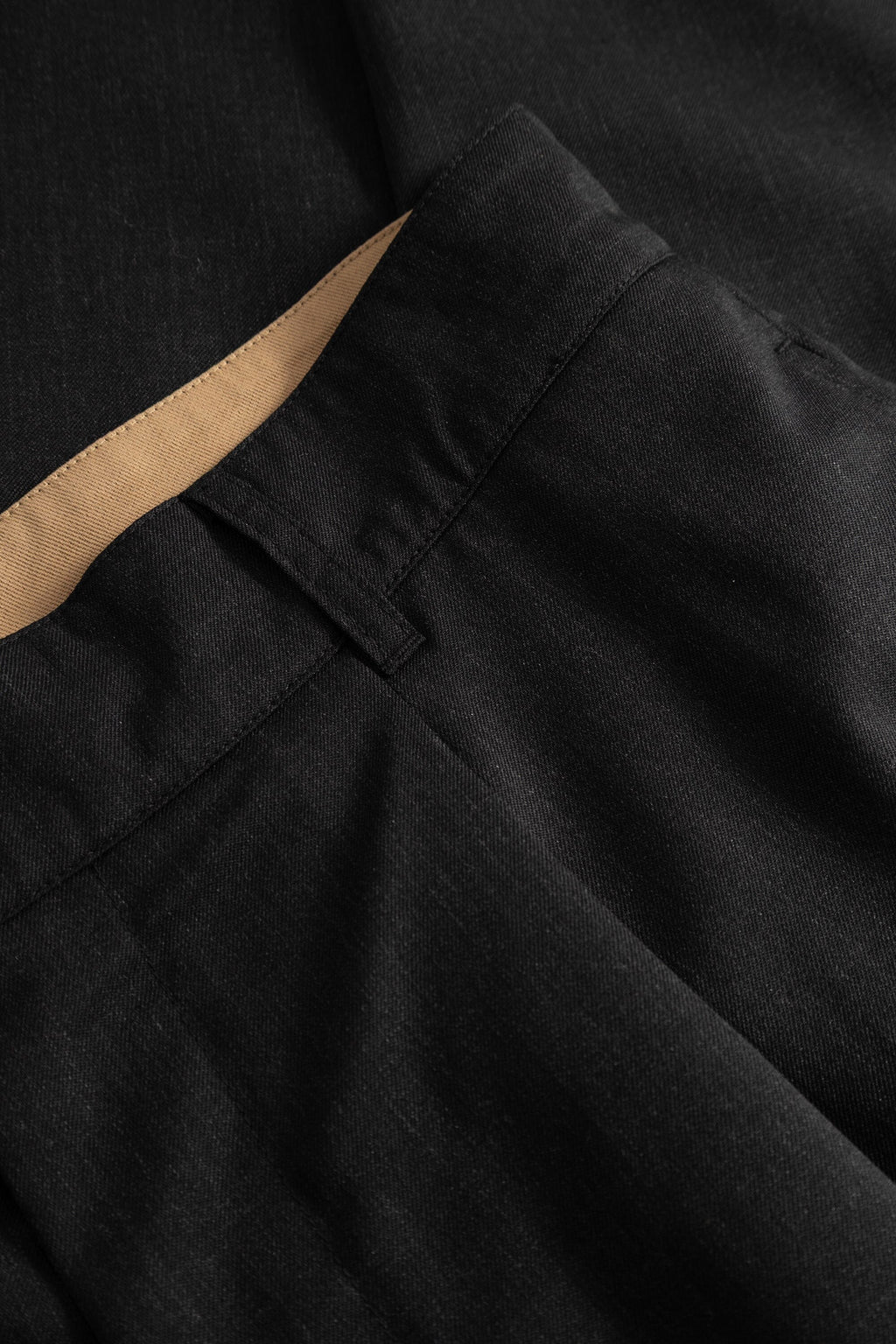 Norse Projects - Volda Easy Worsted Wool Pleated Trouser - Charcoal Grey Bukse Norse Projects 