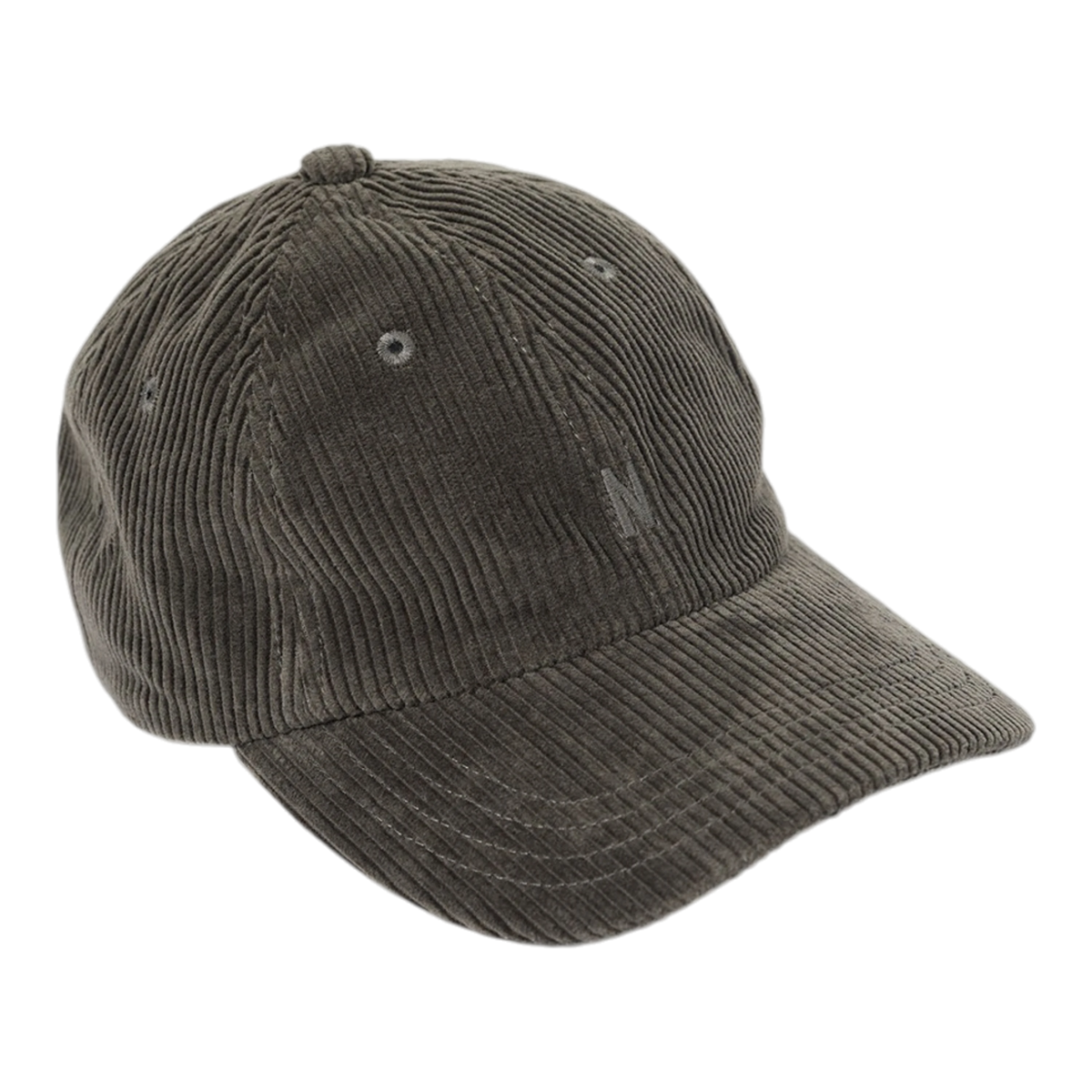 Norse Projects - Wide Wale Corduroy 6-Panel Cap - Beluga Caps Norse Projects 