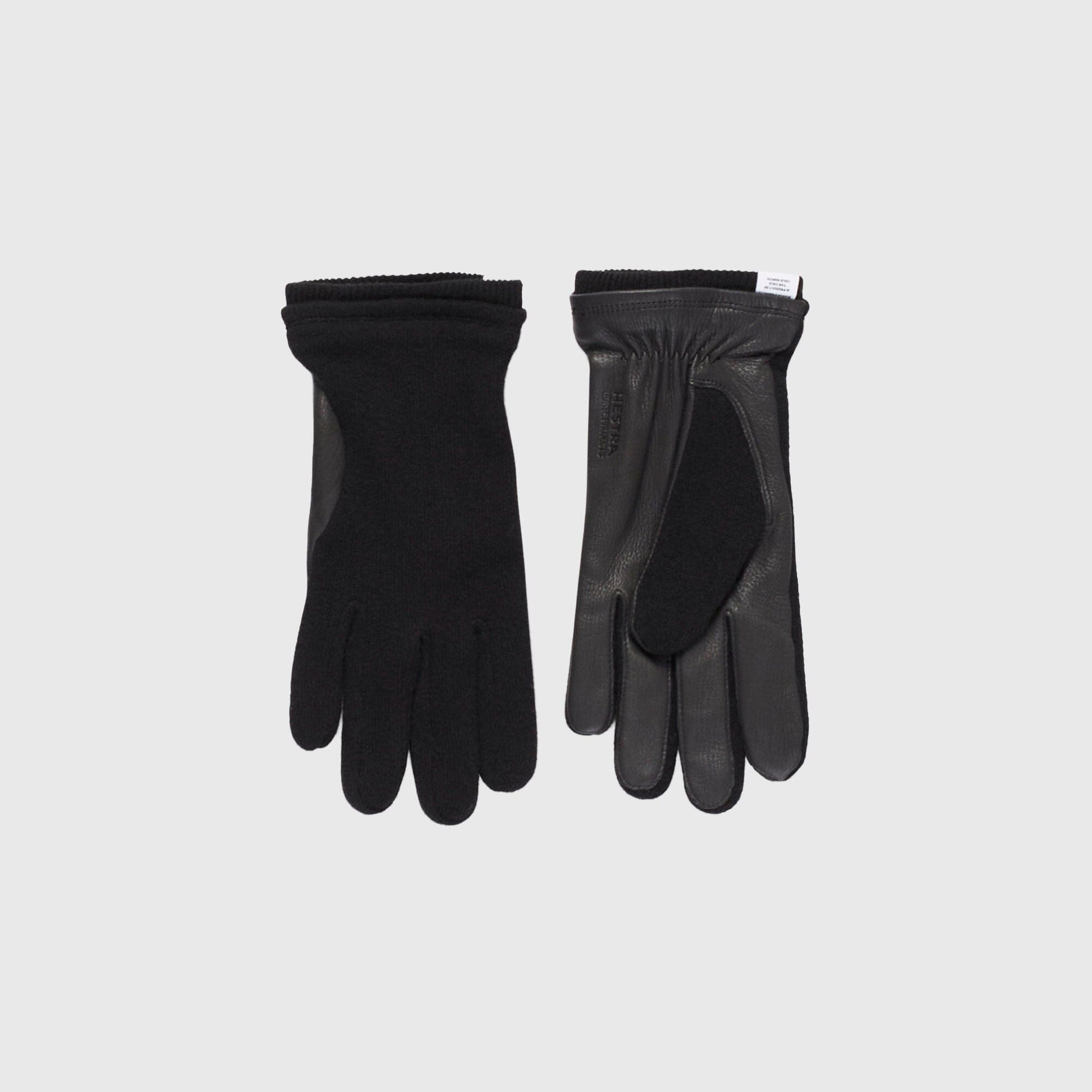 Norse Projects x Hestra Svante Gloves - Black Gloves Norse Projects 