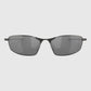 Oakley Whisker Sunglasses - Carbon / Prizm Black Sunglasses Oakley 