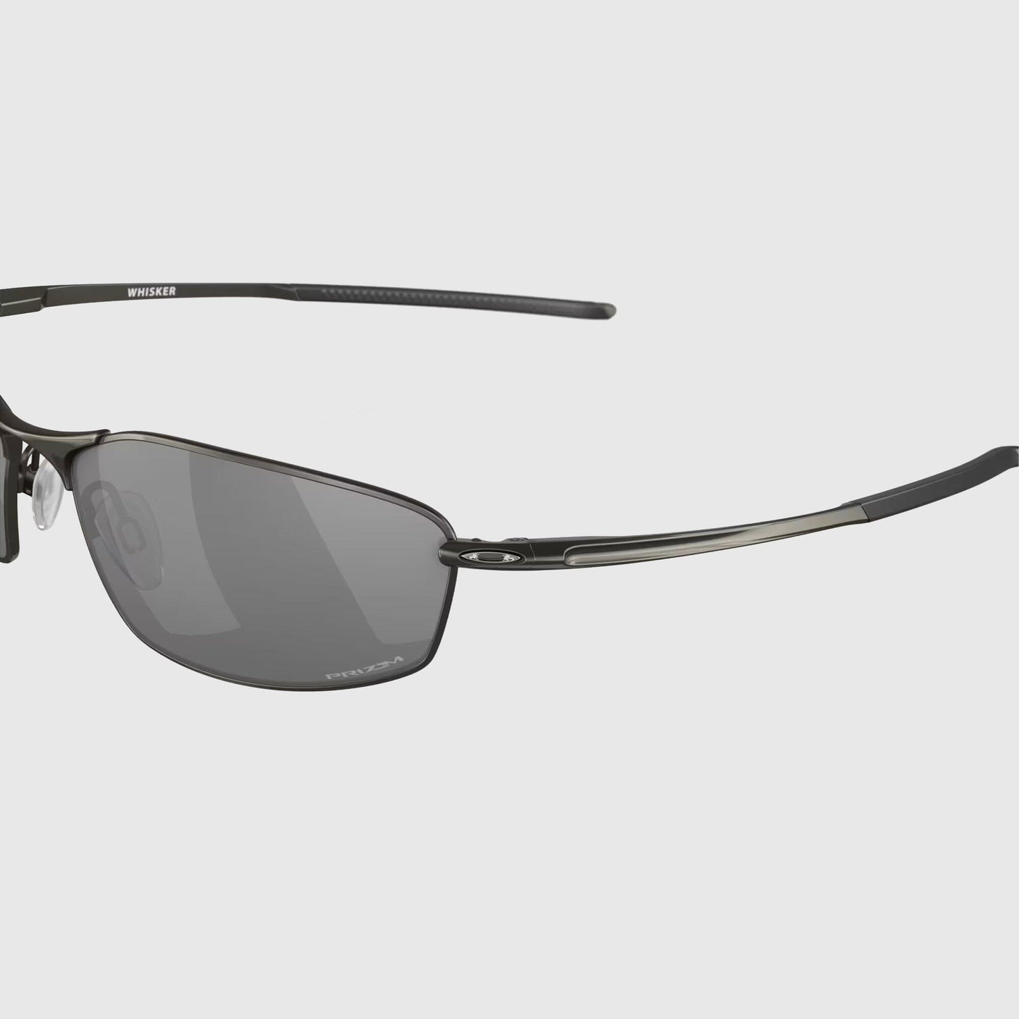 Oakley Whisker Sunglasses - Carbon / Prizm Black Sunglasses Oakley 