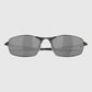 Oakley Whisker Sunglasses - Carbon / Prizm Black Sunglasses Oakley 
