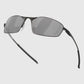 Oakley Whisker Sunglasses - Carbon / Prizm Black Sunglasses Oakley 