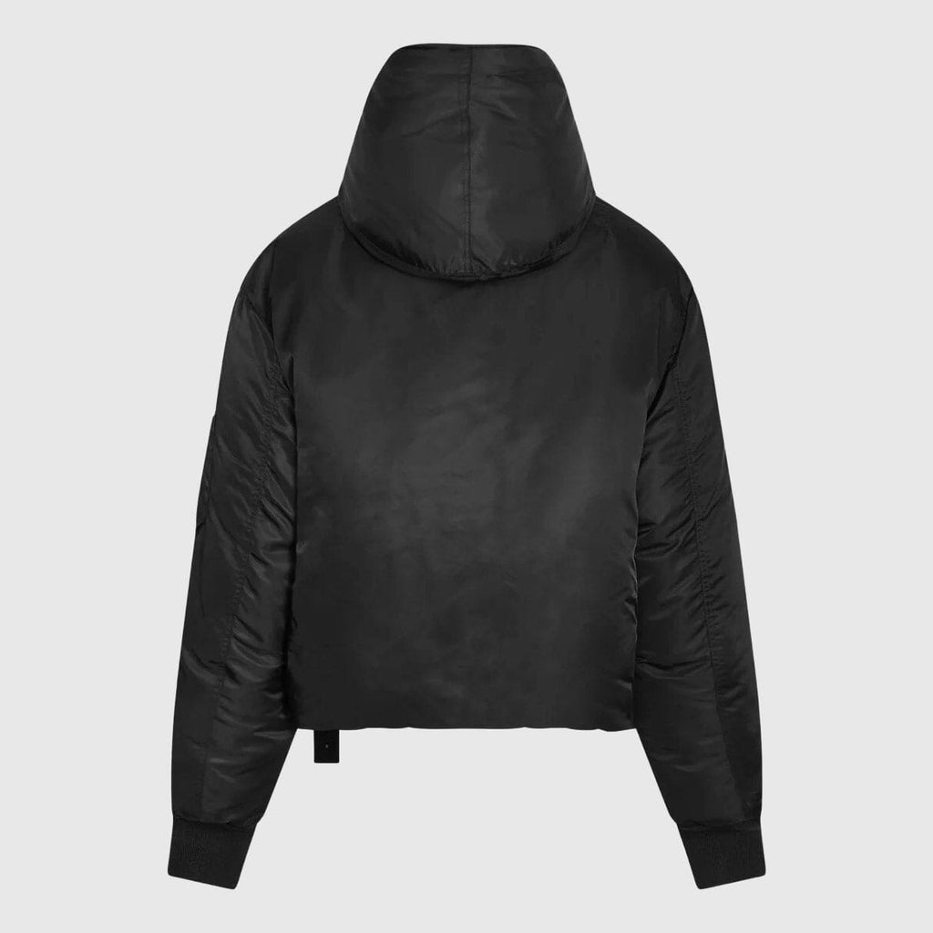 OAMC Peacemaker Cropped Hood Bomber - Black OAMC Peacemaker 