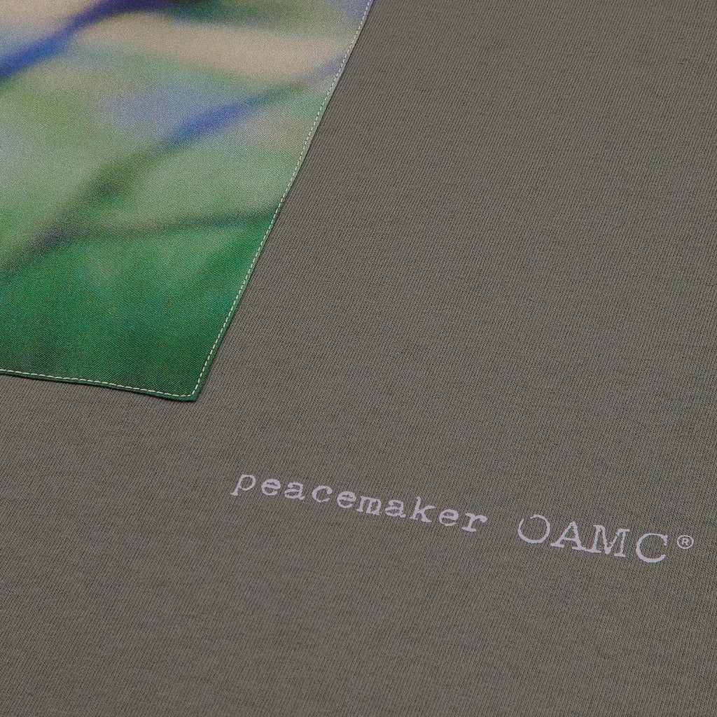 OAMC Peacemaker Loose Landart Print T-shirt - Grey OAMC Peacemaker 