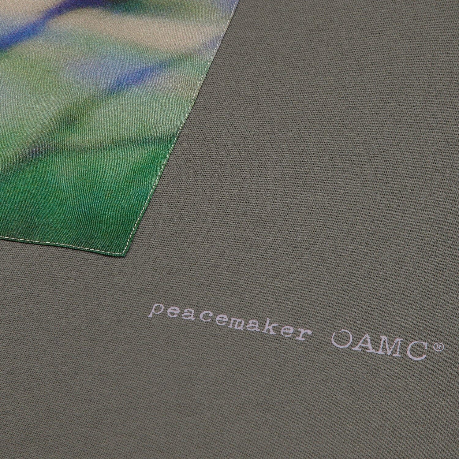 OAMC Peacemaker Loose Landart Print T-shirt - Grey OAMC Peacemaker 