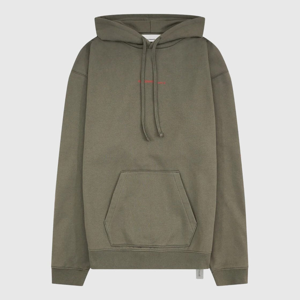 OAMC Peacemaker Loose Pigeon Print Hoodie - Grey OAMC Peacemaker 