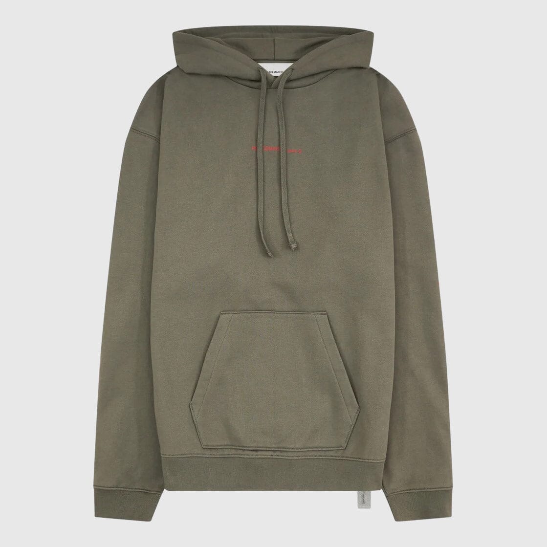 OAMC Peacemaker Loose Pigeon Print Hoodie - Grey OAMC Peacemaker 