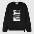 OAMC Peacemaker Loose Smile Print Crewneck - Black OAMC Peacemaker 