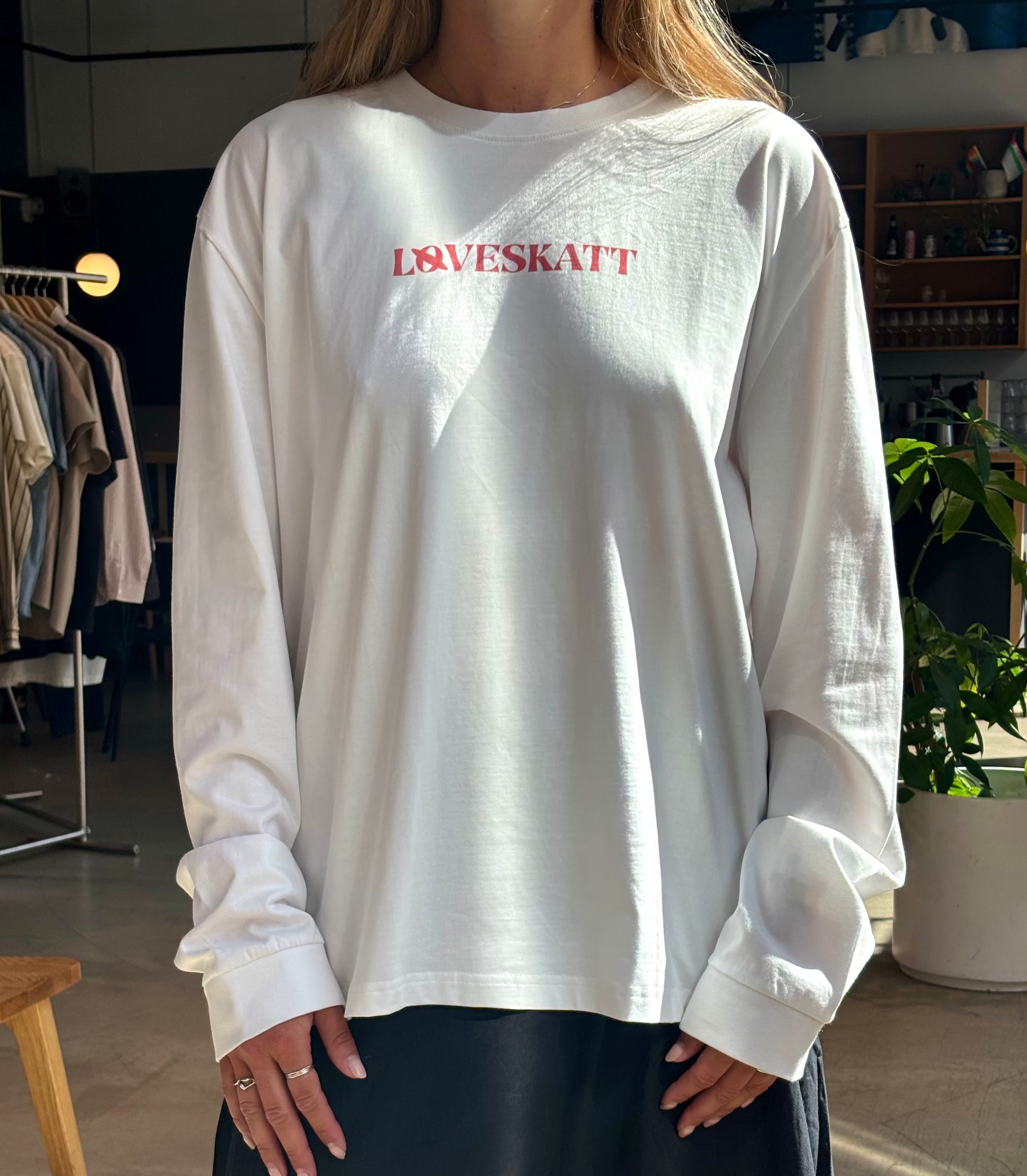 Ora the Molecule Longsleeve - White Longsleeve Special Lemon 