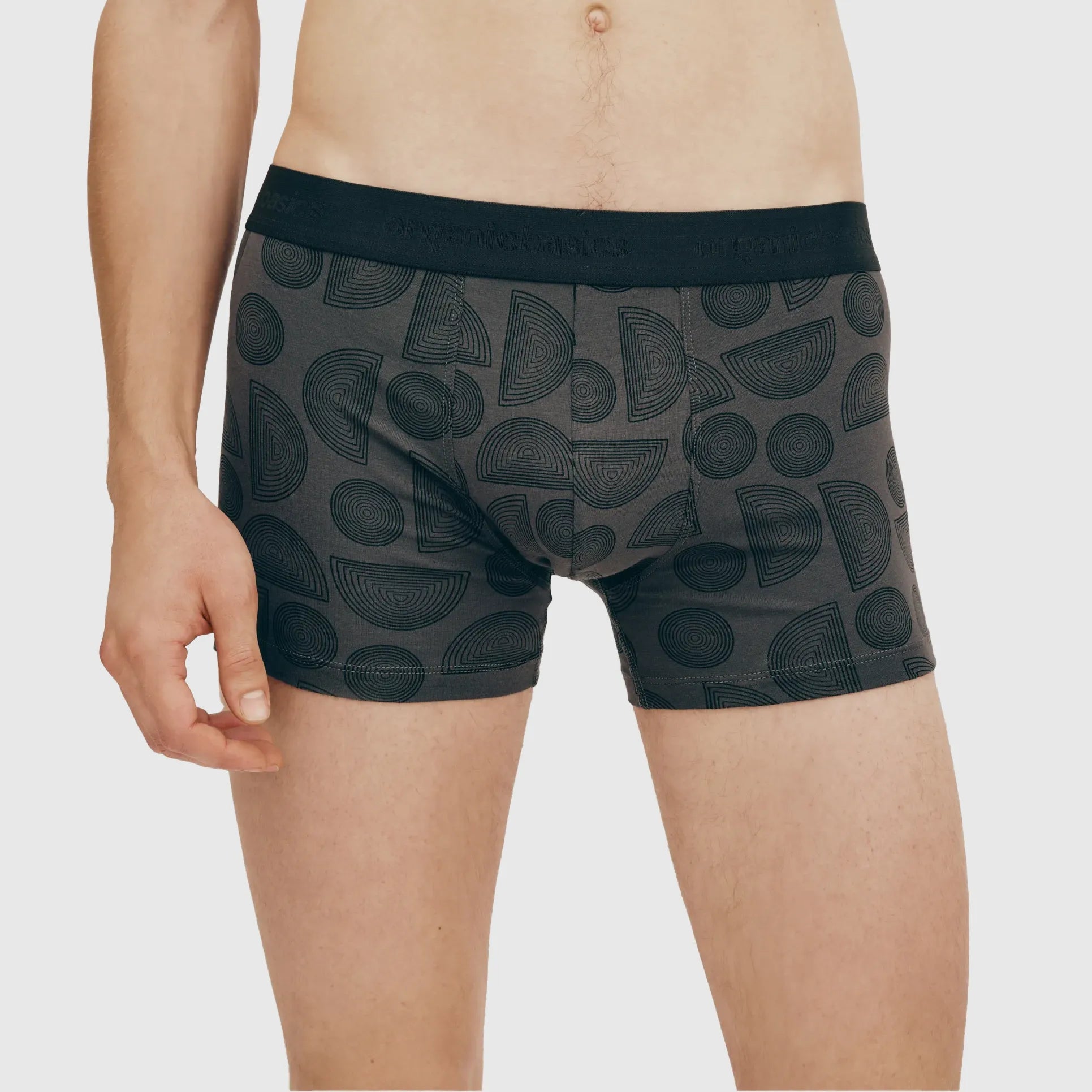 Organic Basics 3-pack Cotton Stretch Boxers - Black / Grey / Orb Underwear Organic Basics 