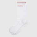 Organic Basics Active Tennis Socks - White / Misty Rose Socks Organic Basics 