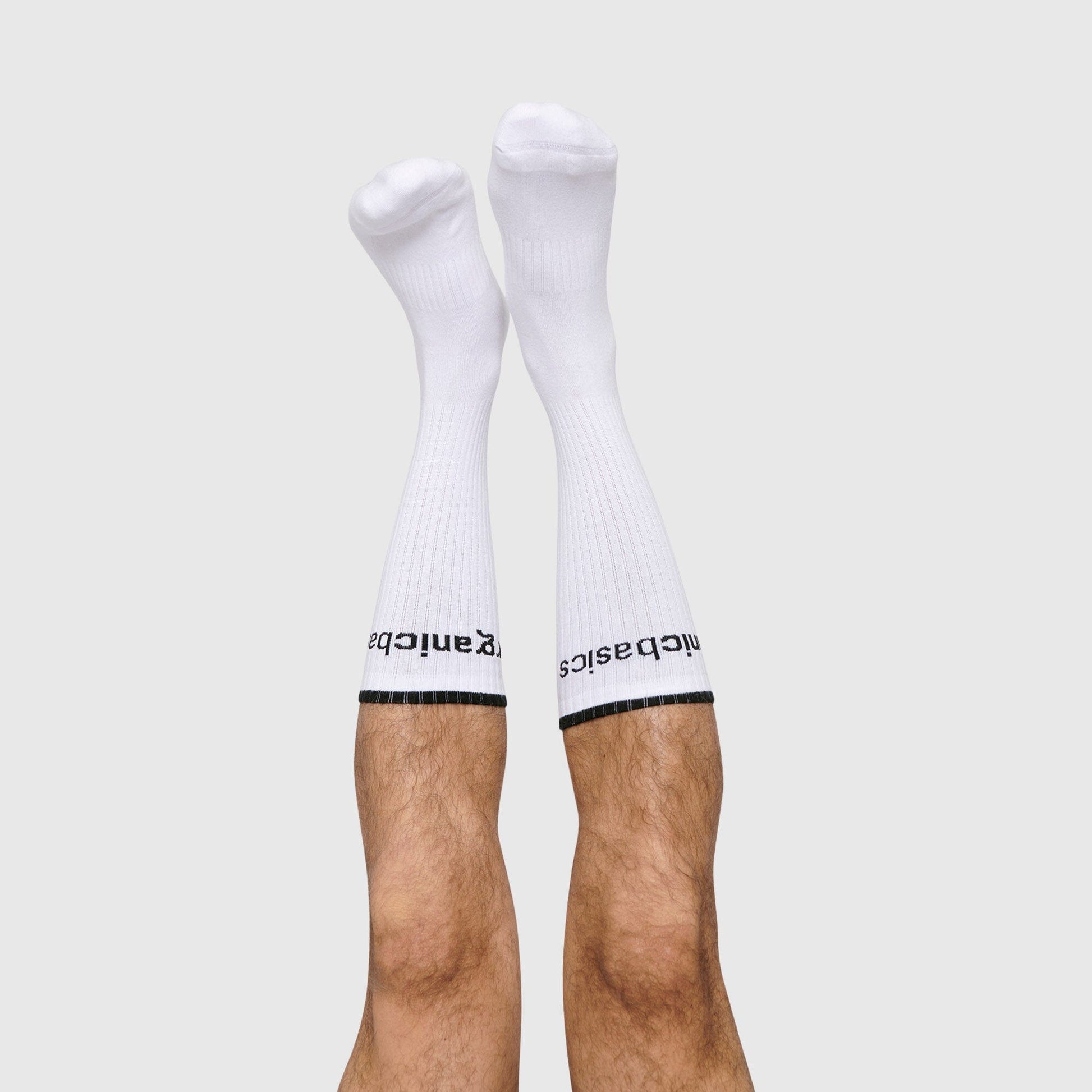 Organic Basics Active Tennis Socks - White Socks Organic Basics 