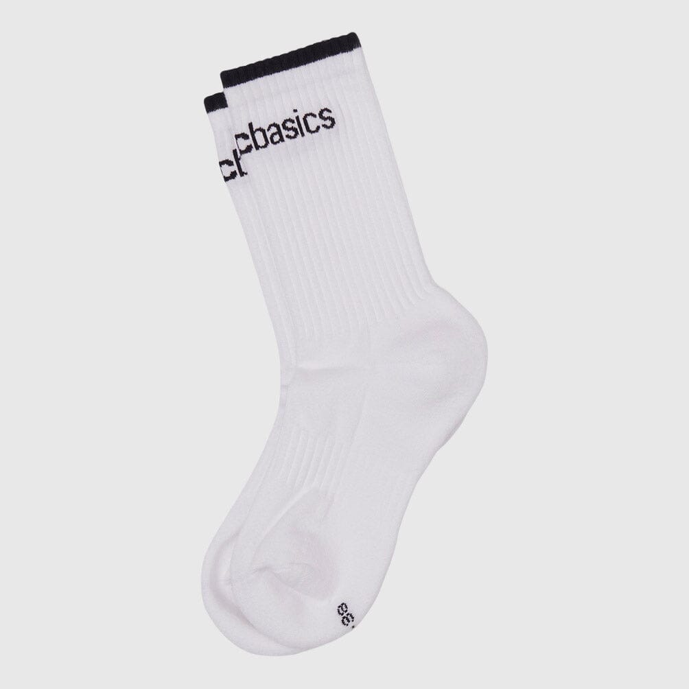 Organic Basics Active Tennis Socks - White Socks Organic Basics 