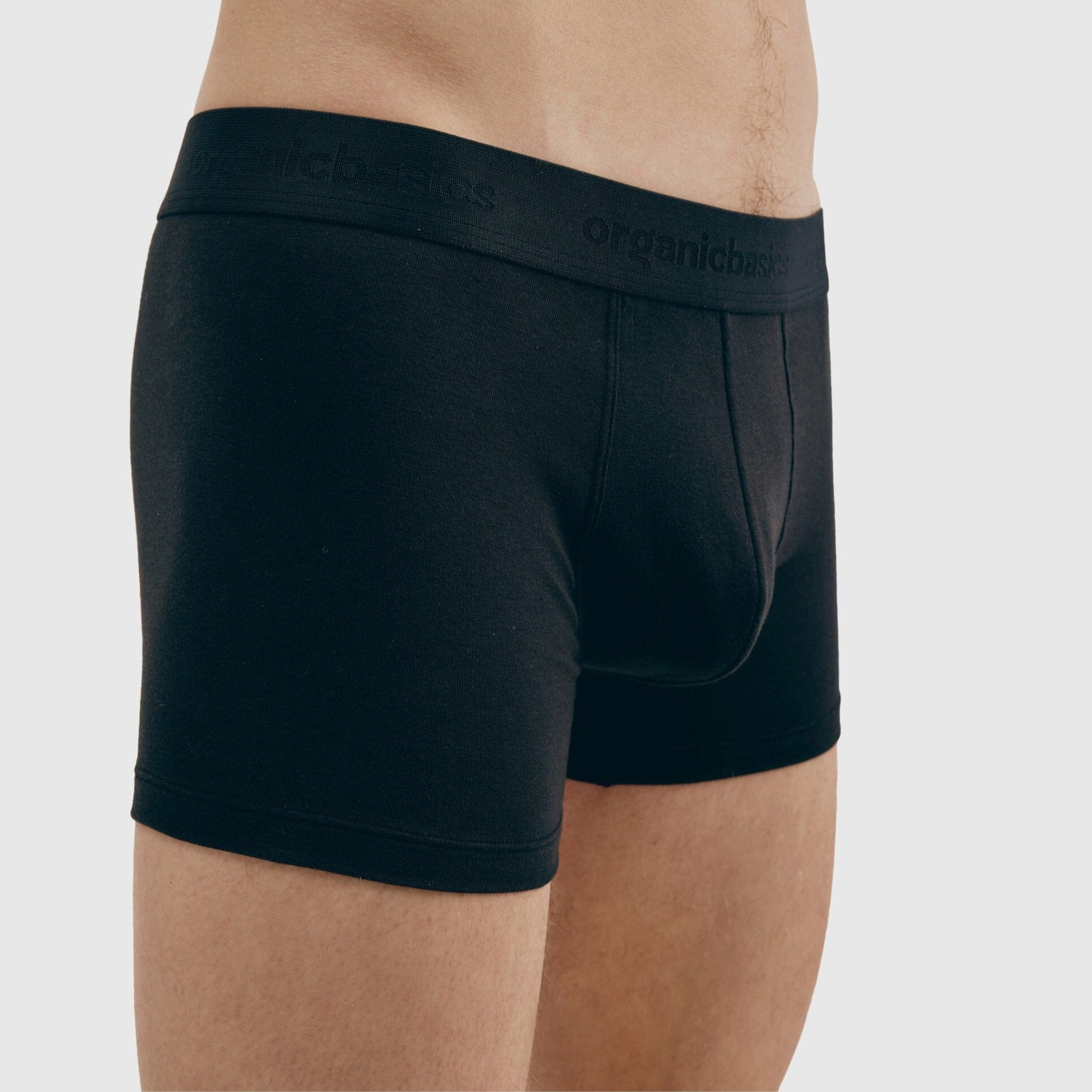 Organic Basics Core Trunks 3-Pack - Black Boxers Organic Basics 