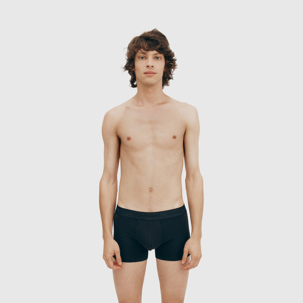 Organic Basics Core Trunks 3-Pack - Black Boxers Organic Basics 