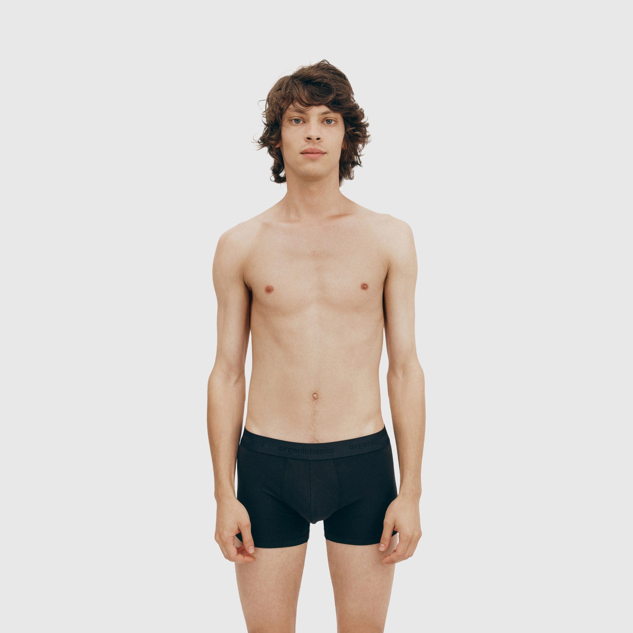 Organic Basics Core Trunks 3-Pack - Black Boxers Organic Basics 