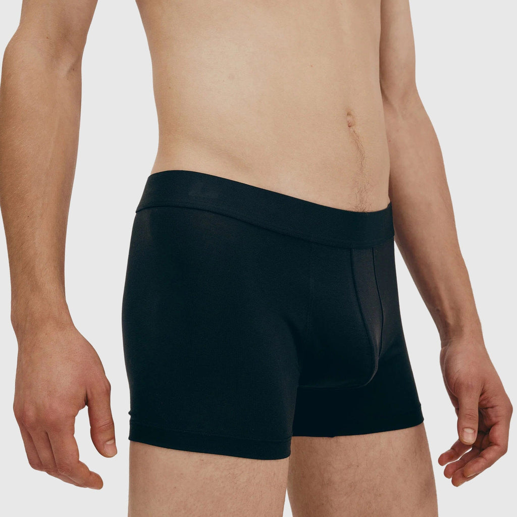 Organic Basics Core Trunks 3-Pack - Cloudy Blue / Stone Blue / Midnight Blue Boxers Organic Basics 