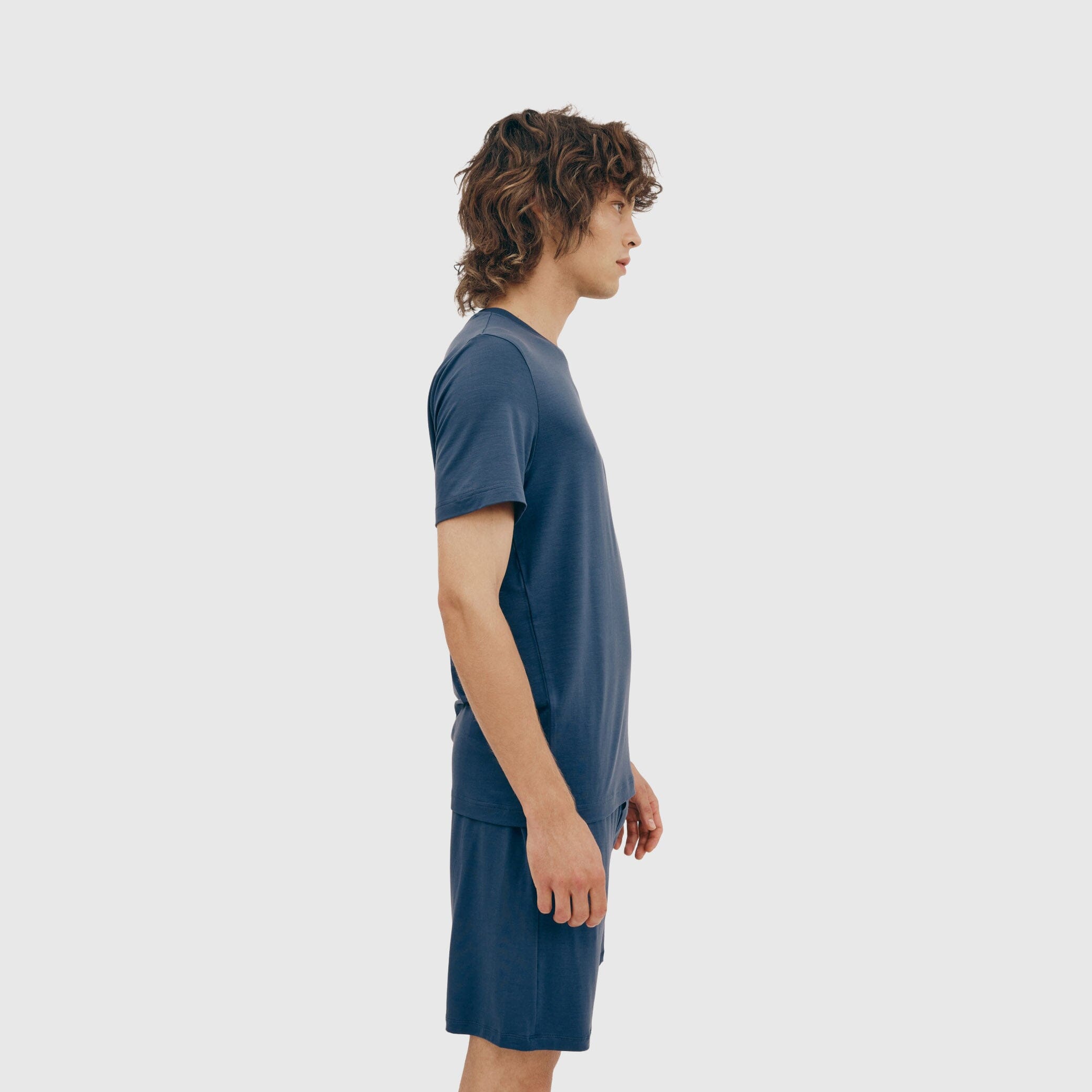Organic Basics Soft Touch Shorts - Midnight Blue Boxers Organic Basics 