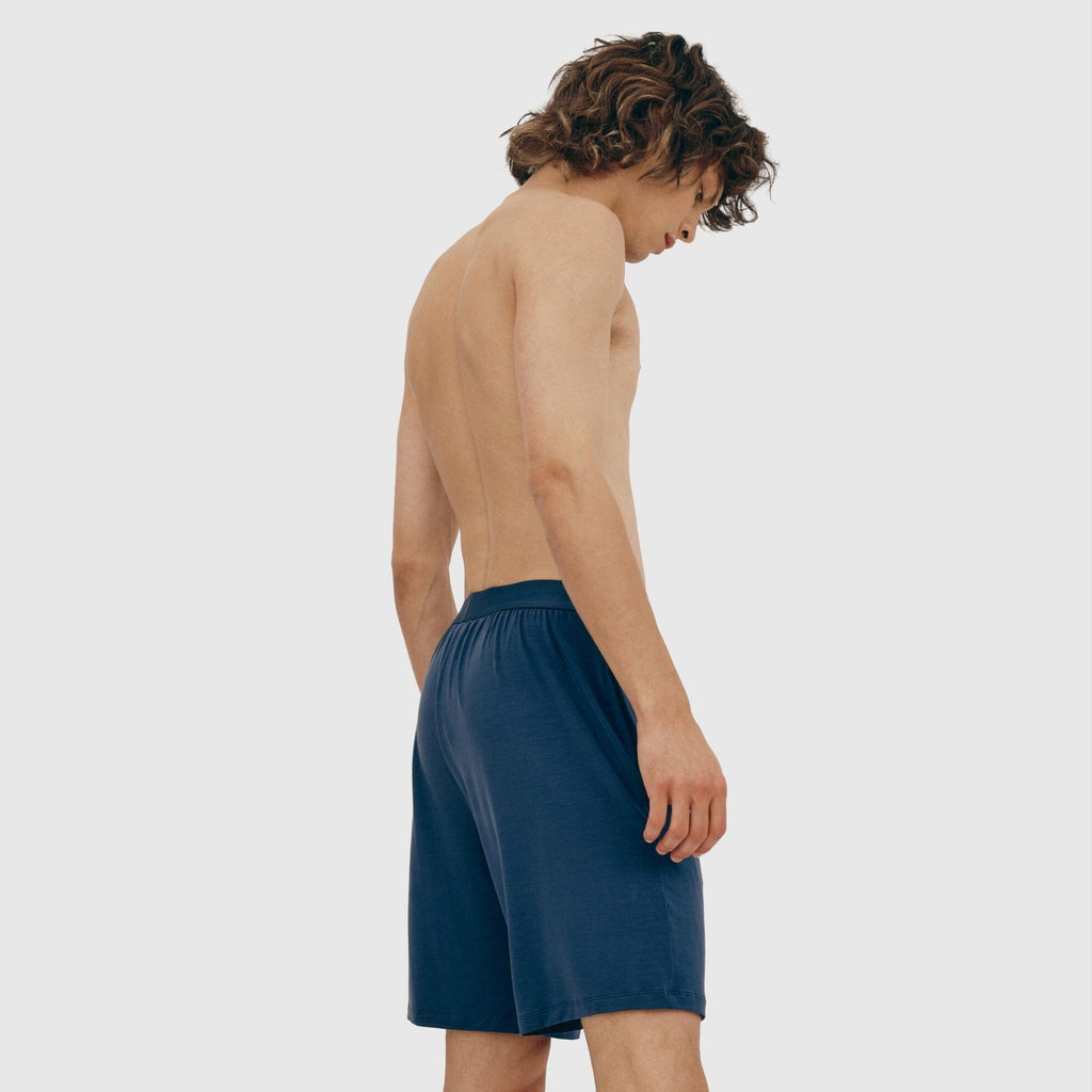 Organic Basics Soft Touch Shorts - Midnight Blue Boxers Organic Basics 
