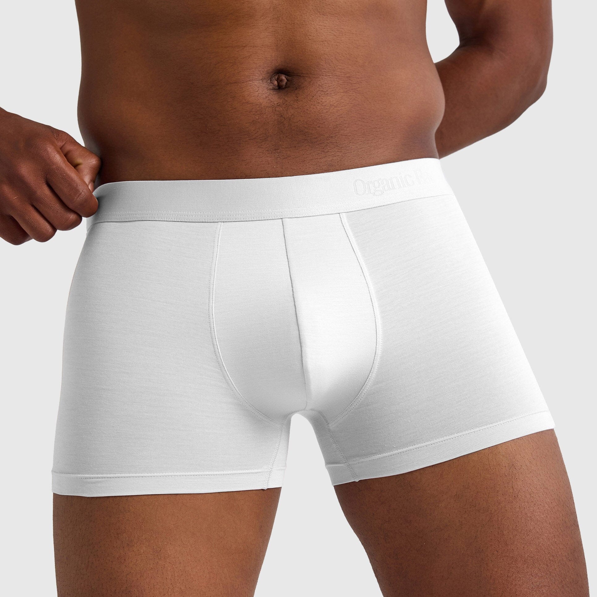 Organic Basics Soft Touch Trunks 3-pack - Black / White / Midnight Blue Boxers Organic Basics 