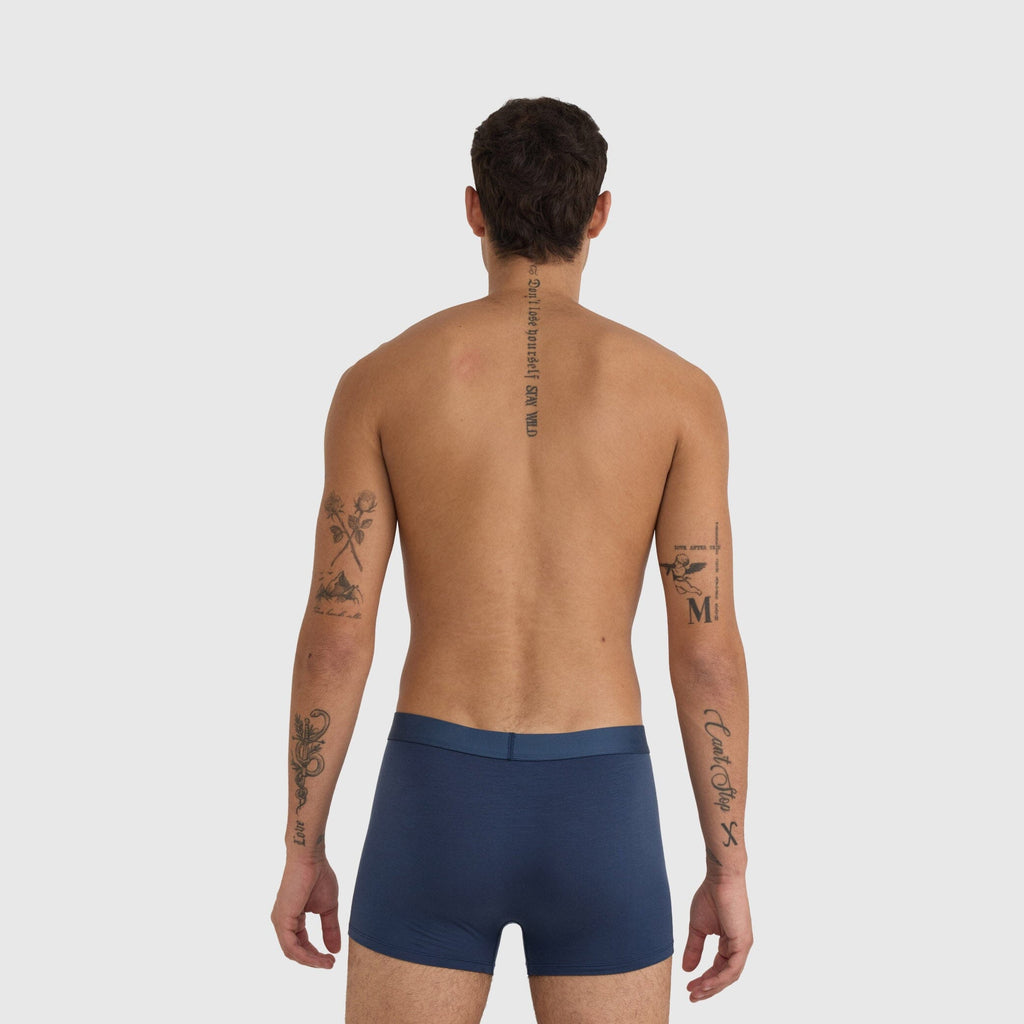 Organic Basics Soft Touch Trunks 3-pack - Black / White / Midnight Blue Boxers Organic Basics 