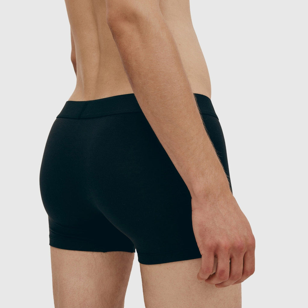 Organic Basics Soft Touch Trunks 3-pack - Black / White / Midnight Blue Boxers Organic Basics 