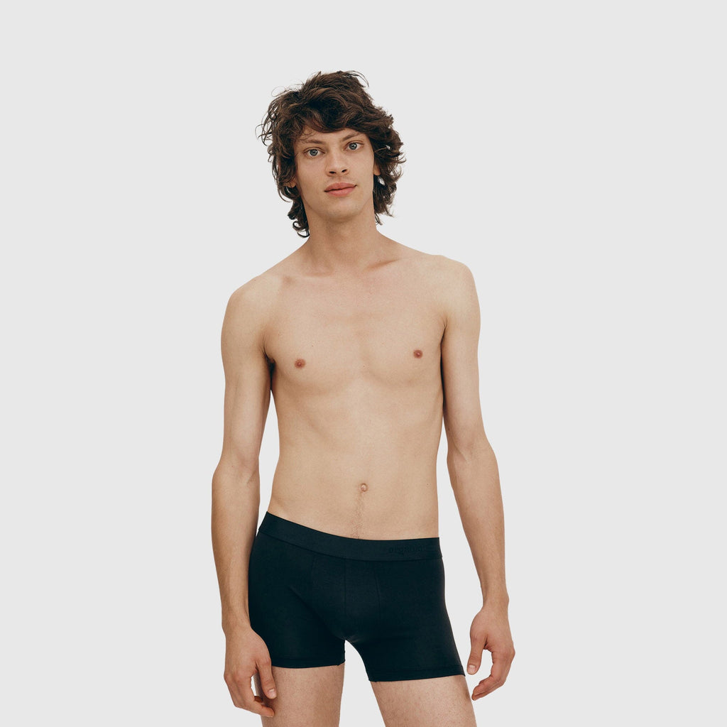 Organic Basics Soft Touch Trunks 3-pack - Terracotta / Rich Brown / Midnight Blue Boxers Organic Basics 