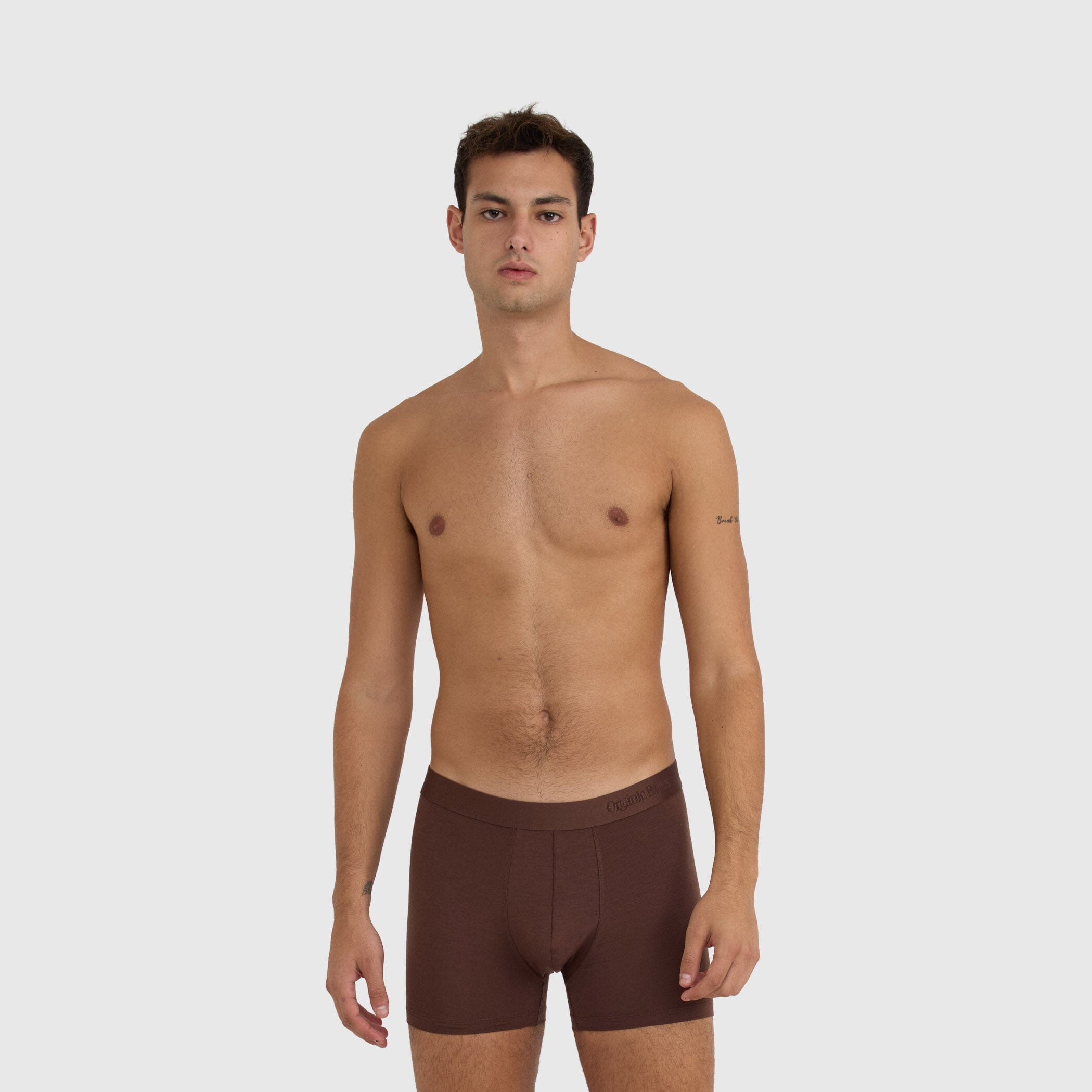 Organic Basics Soft Touch Trunks 3-pack - Terracotta / Rich Brown / Midnight Blue Boxers Organic Basics 