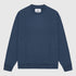 Organic Basics Weekend Boxy Fit Crewneck Sweatshirt - Midnight Blue Sweatshirt Organic Basics 