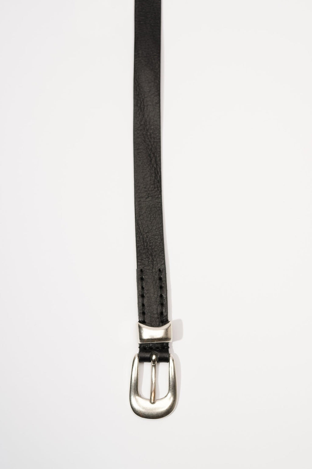 Our Legacy - 2 cm Belt - Black Leather Belte Our Legacy 