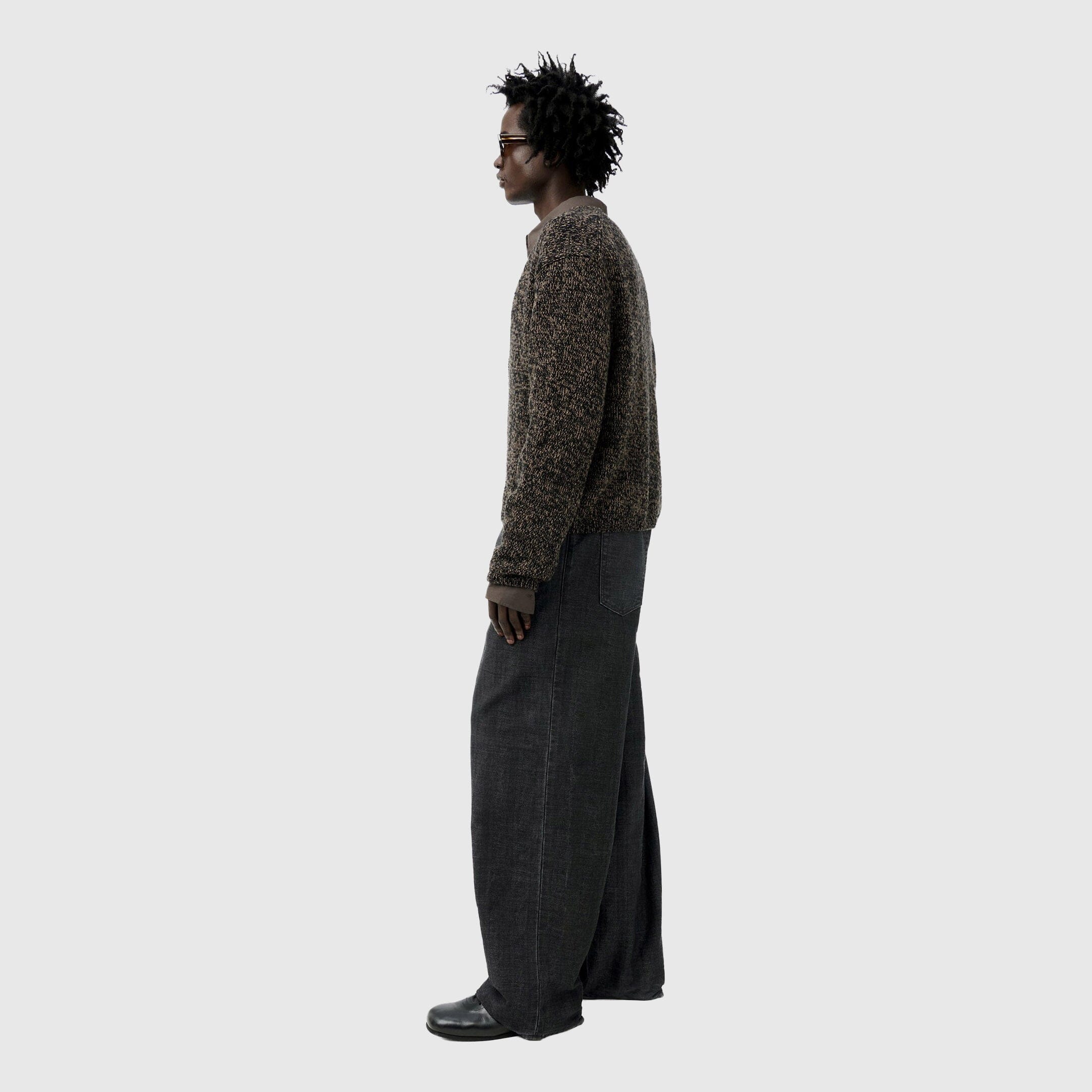 Our Legacy Academy Cardigan - Bear Twist Wool Cardigan Our Legacy 