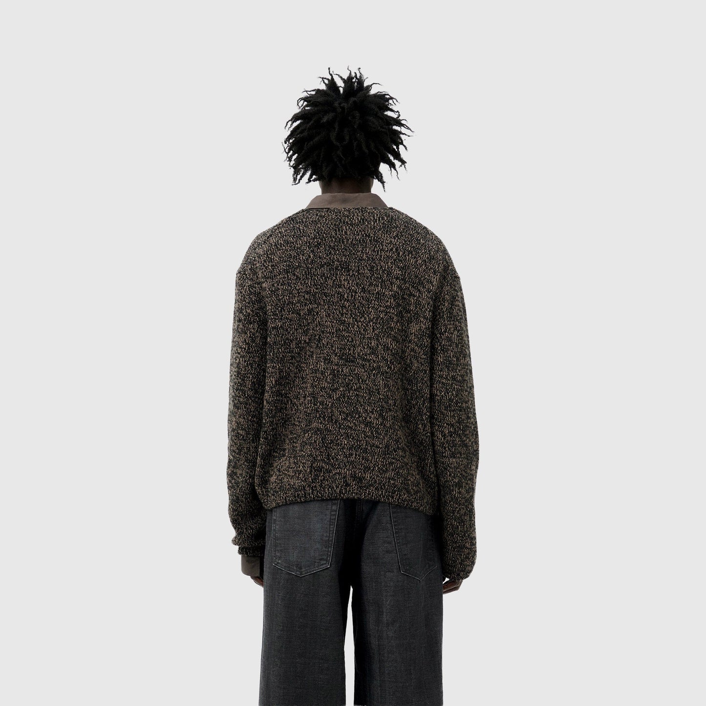 Our Legacy Academy Cardigan - Bear Twist Wool Cardigan Our Legacy 