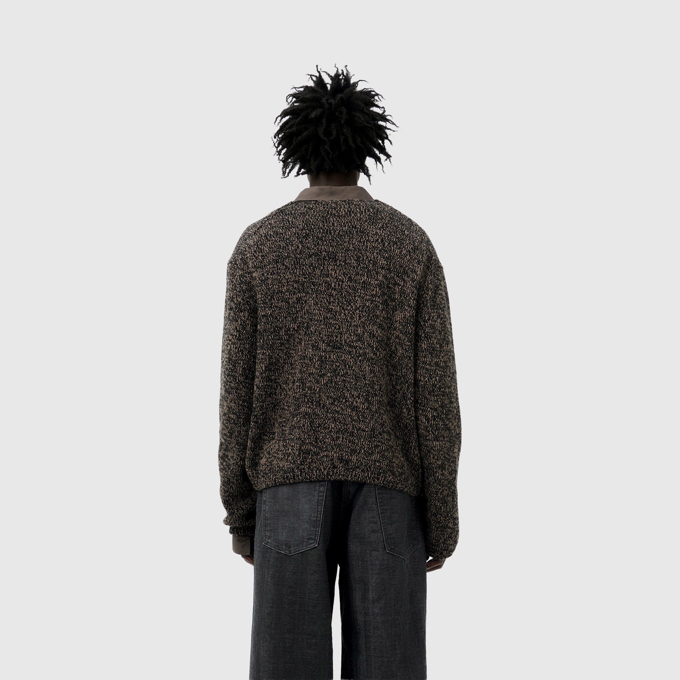 Our Legacy Academy Cardigan - Bear Twist Wool Cardigan Our Legacy 