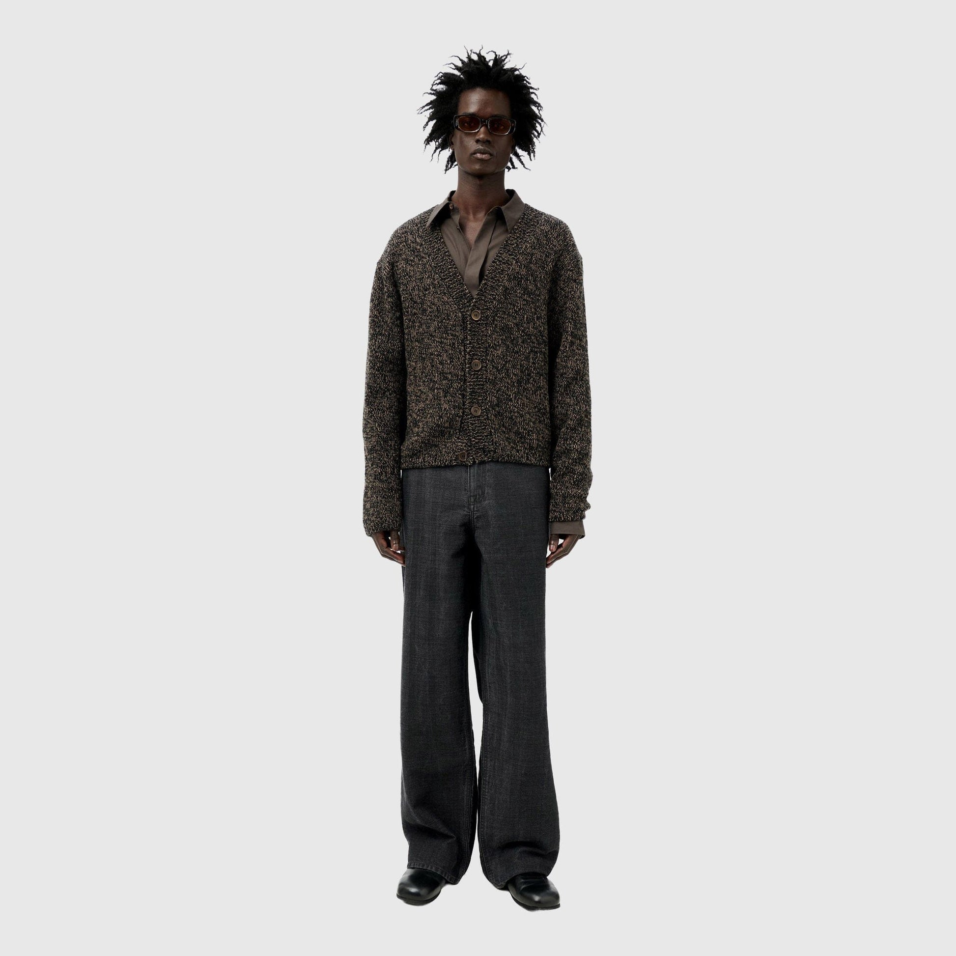 Our Legacy Academy Cardigan - Bear Twist Wool Cardigan Our Legacy 