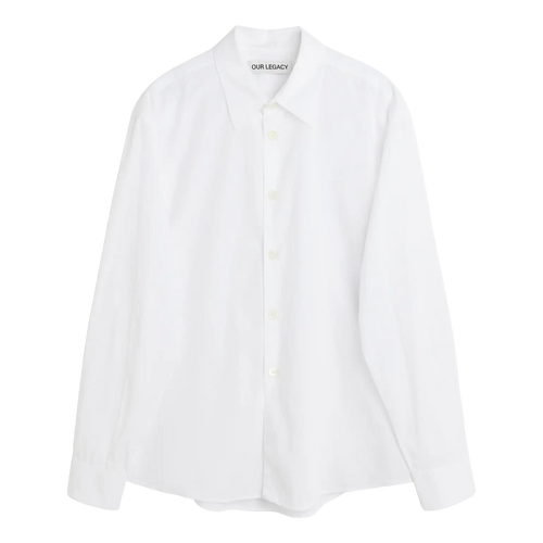 Our Legacy Beyond Shirt - White Liquid Poplin Shirt Our Legacy 