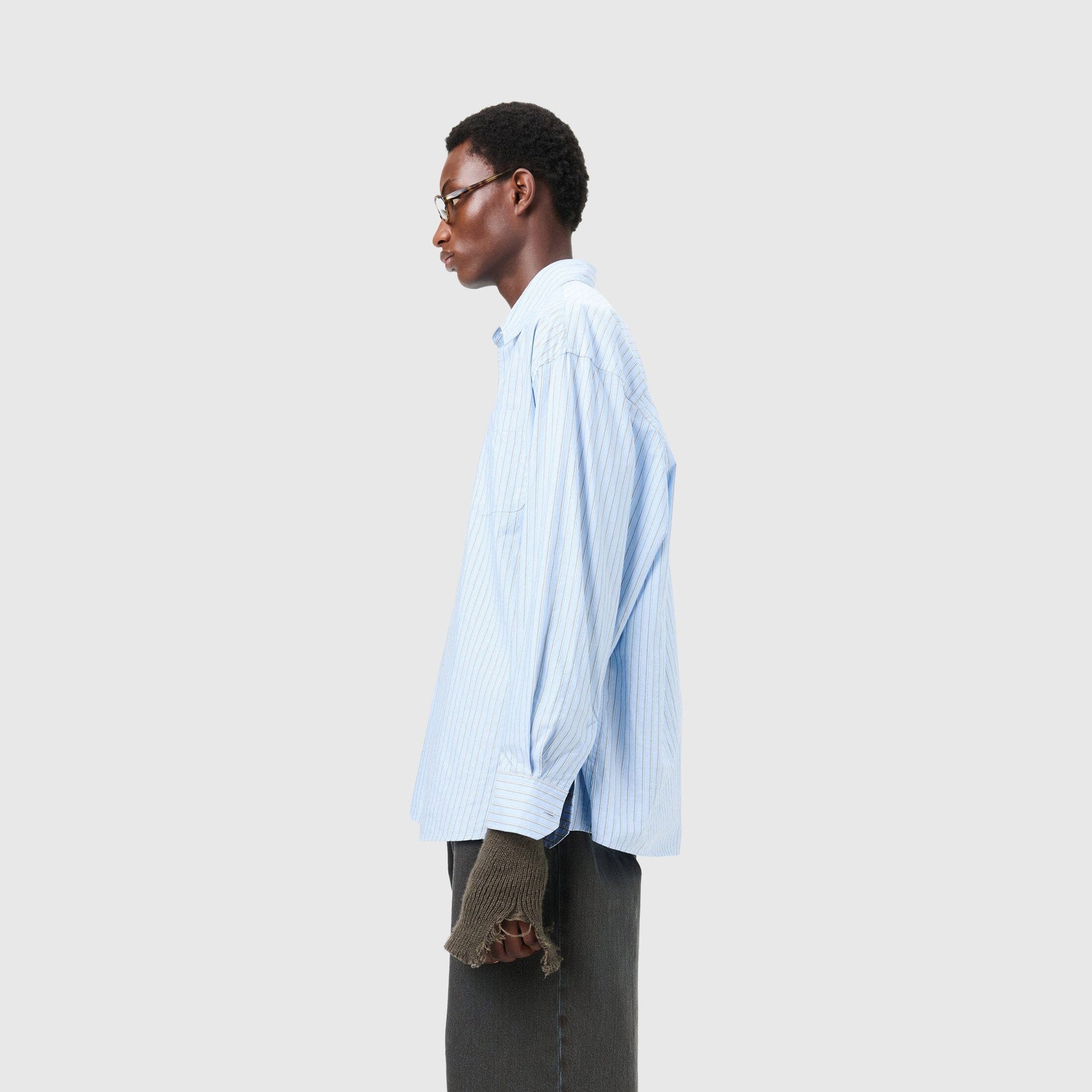 OUR LEGACY 粘 BORROWED SHIRT Big Print 48
