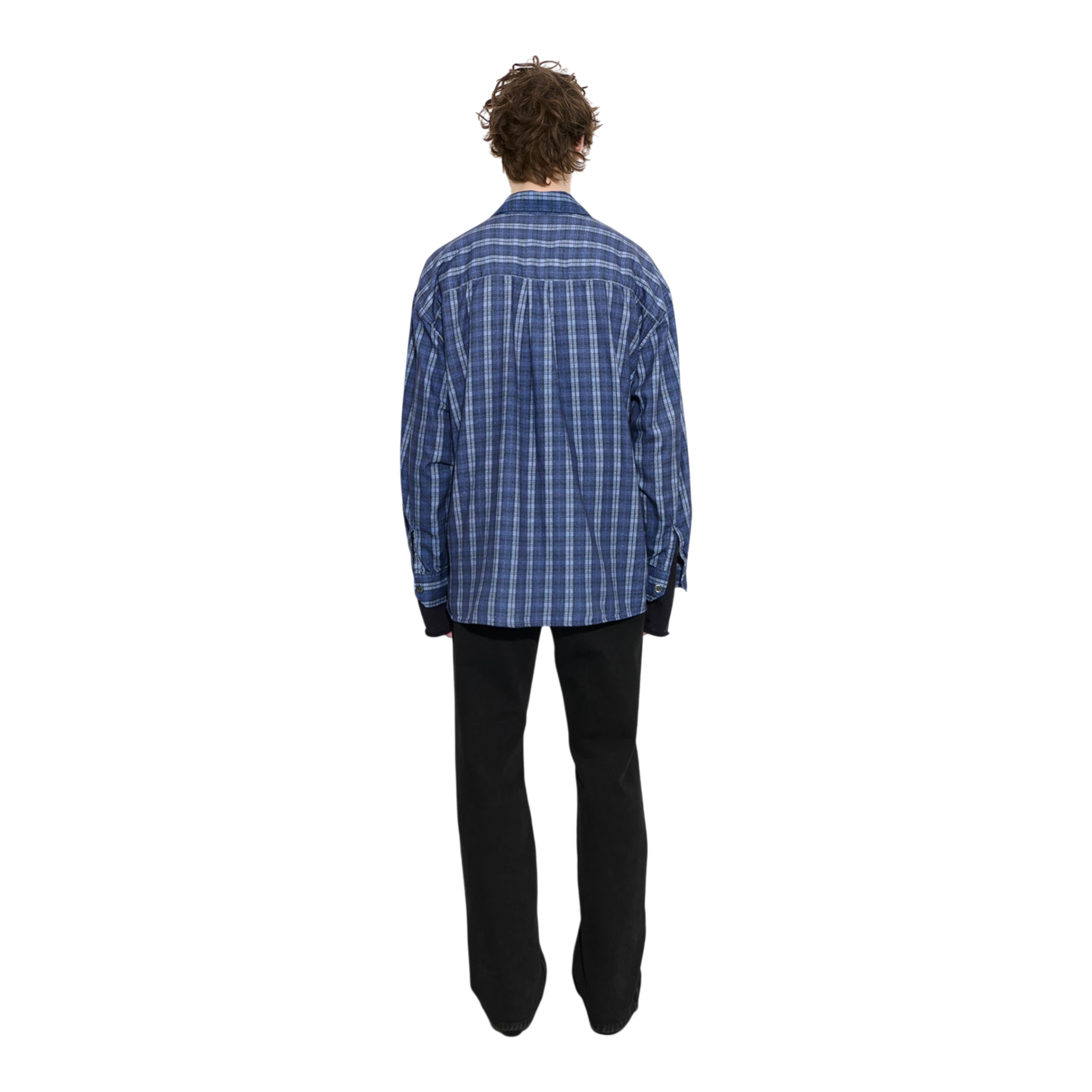 Our Legacy Borrowed Shirt - Check Please Print Shirt Our Legacy 