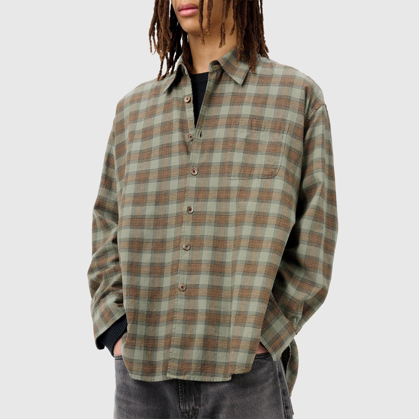 Our Legacy Borrowed Shirt - Iowa Check Shirt Our Legacy 