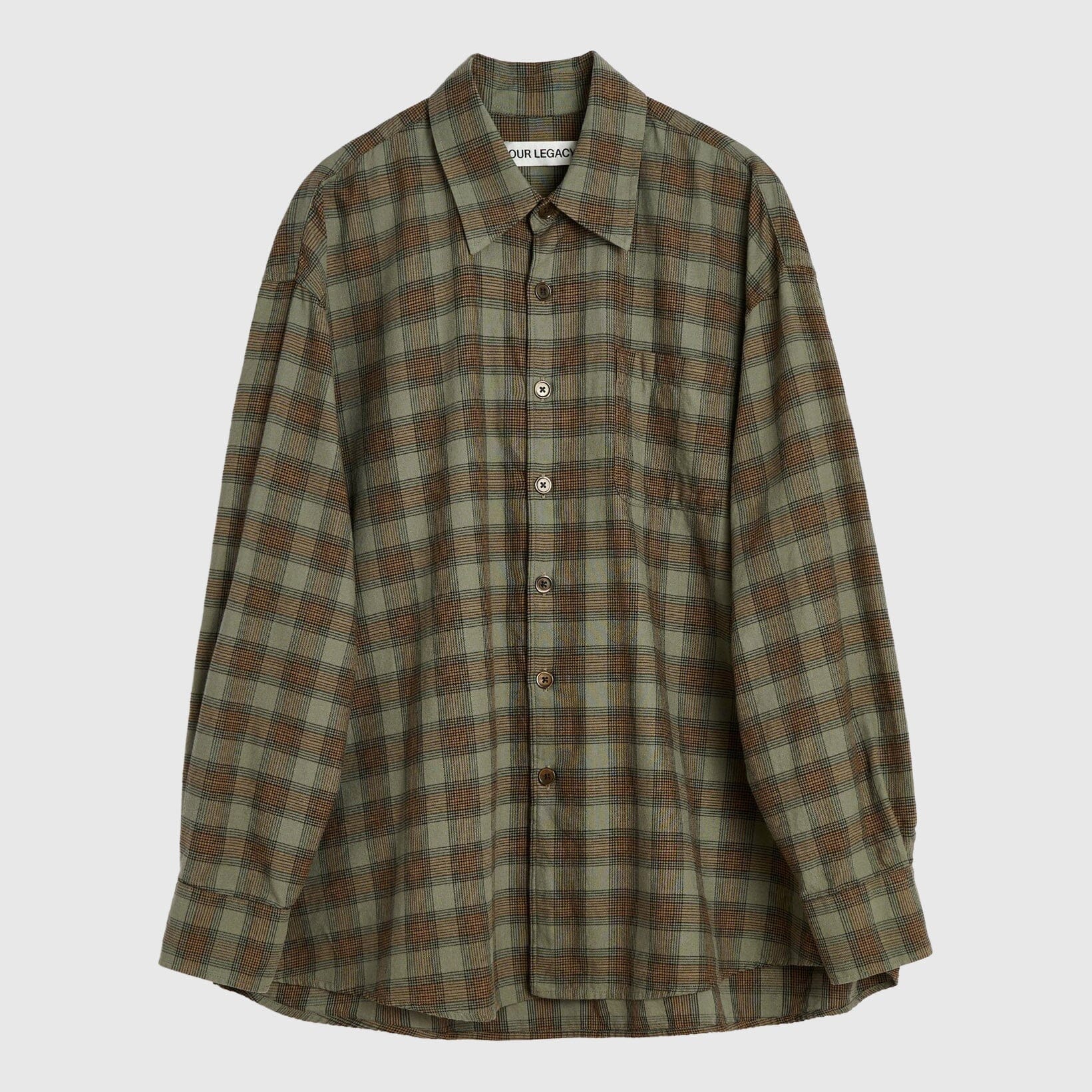 Our Legacy Borrowed Shirt - Iowa Check Shirt Our Legacy 