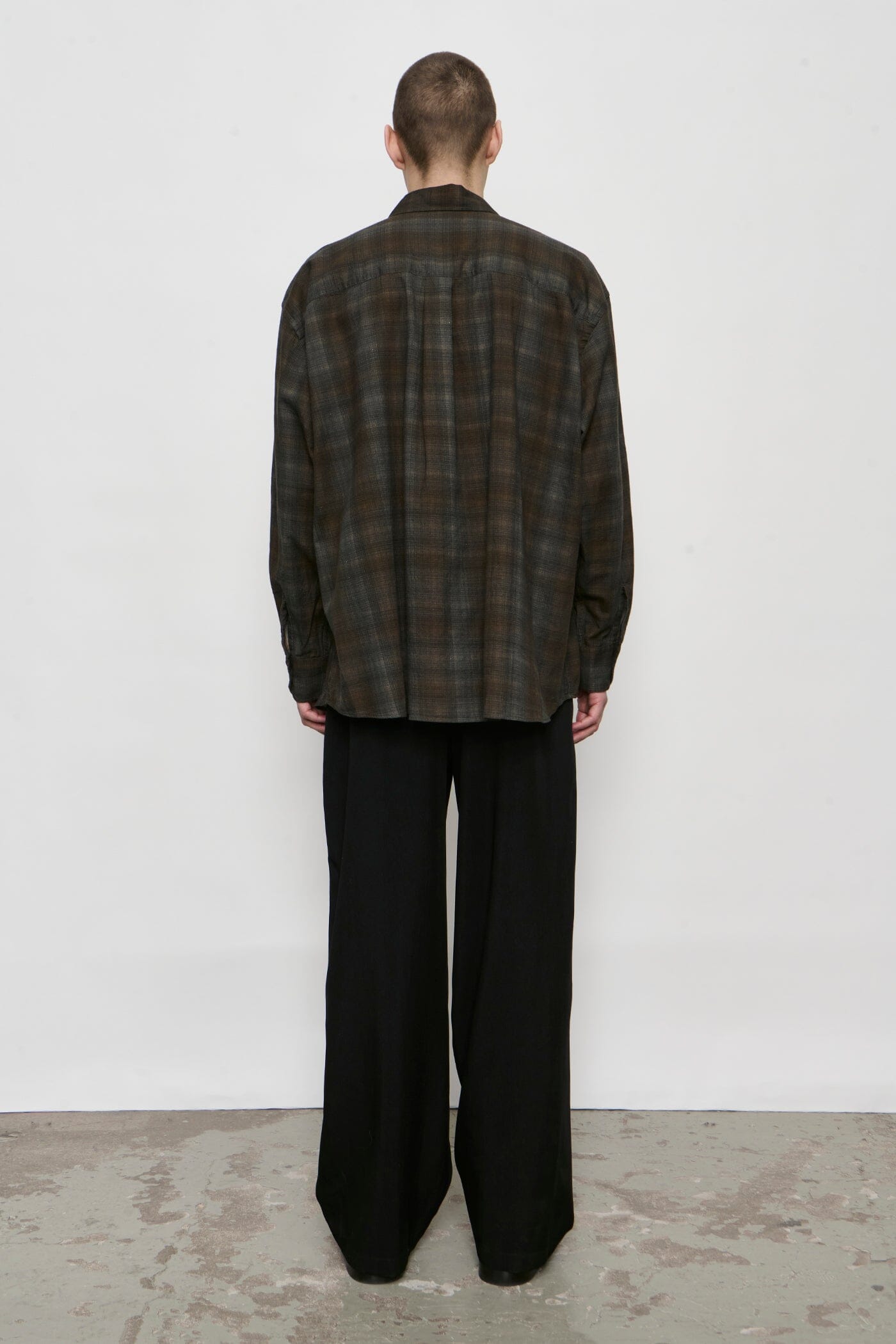 Our Legacy - Borrowed Shirt - More Check Print Skjorte Our Legacy 