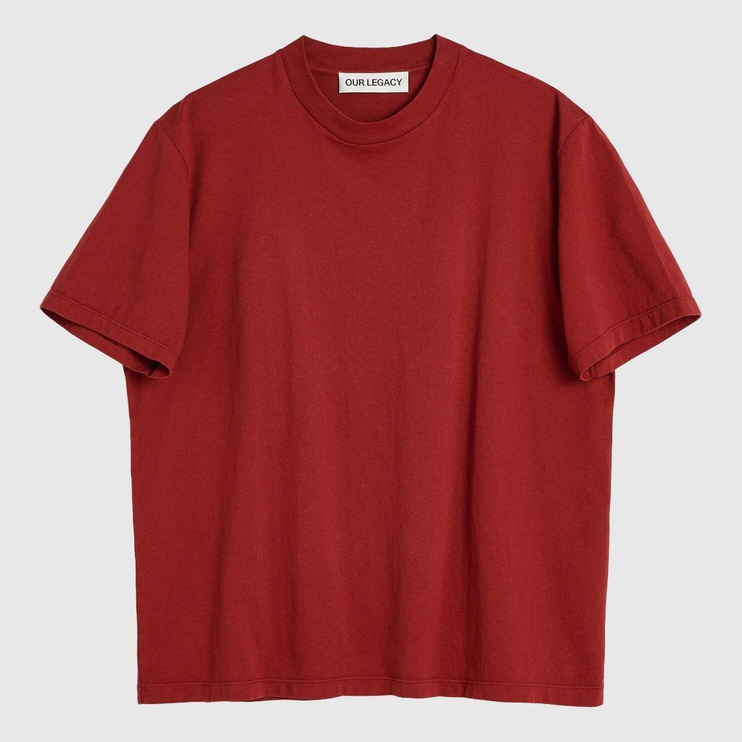 Our Legacy Box T-Shirt - Burnt Brick T-shirt Our Legacy 