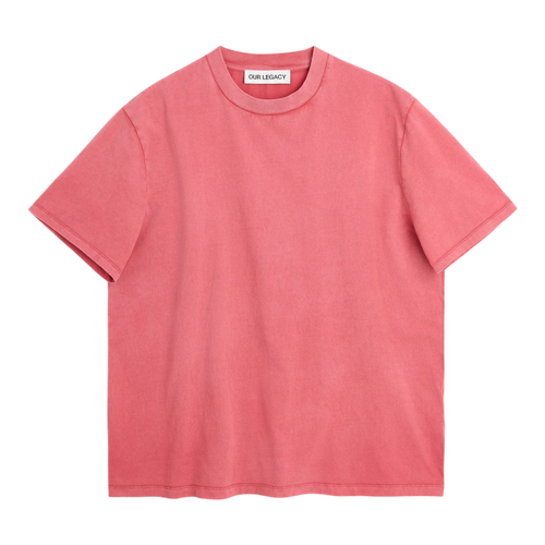Our Legacy - Box T-Shirt - Worn Rose Legacy Jersey T-skjorte Our Legacy 