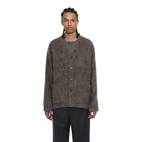 Our Legacy - Cardigan - Mole Grey Hairy Wool Knitwear Our Legacy 